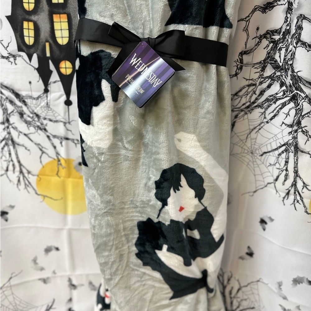 Wednesday blanket Halloween blanket